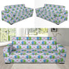 Budgerigar Pattern Print Design 05 Sofa Slipcover