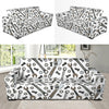 Mechanic Pattern Print Design 03 Sofa Slipcover