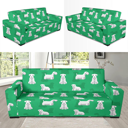 Sealyham Terriers Print Design LKS301 Sofa Slipcover