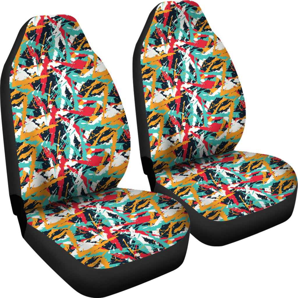 Splatter Print Design LKS304 Car Seat Covers