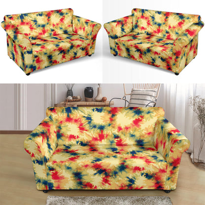 Tie Dye Print Design LKS302 Loveseat Couch Slipcover