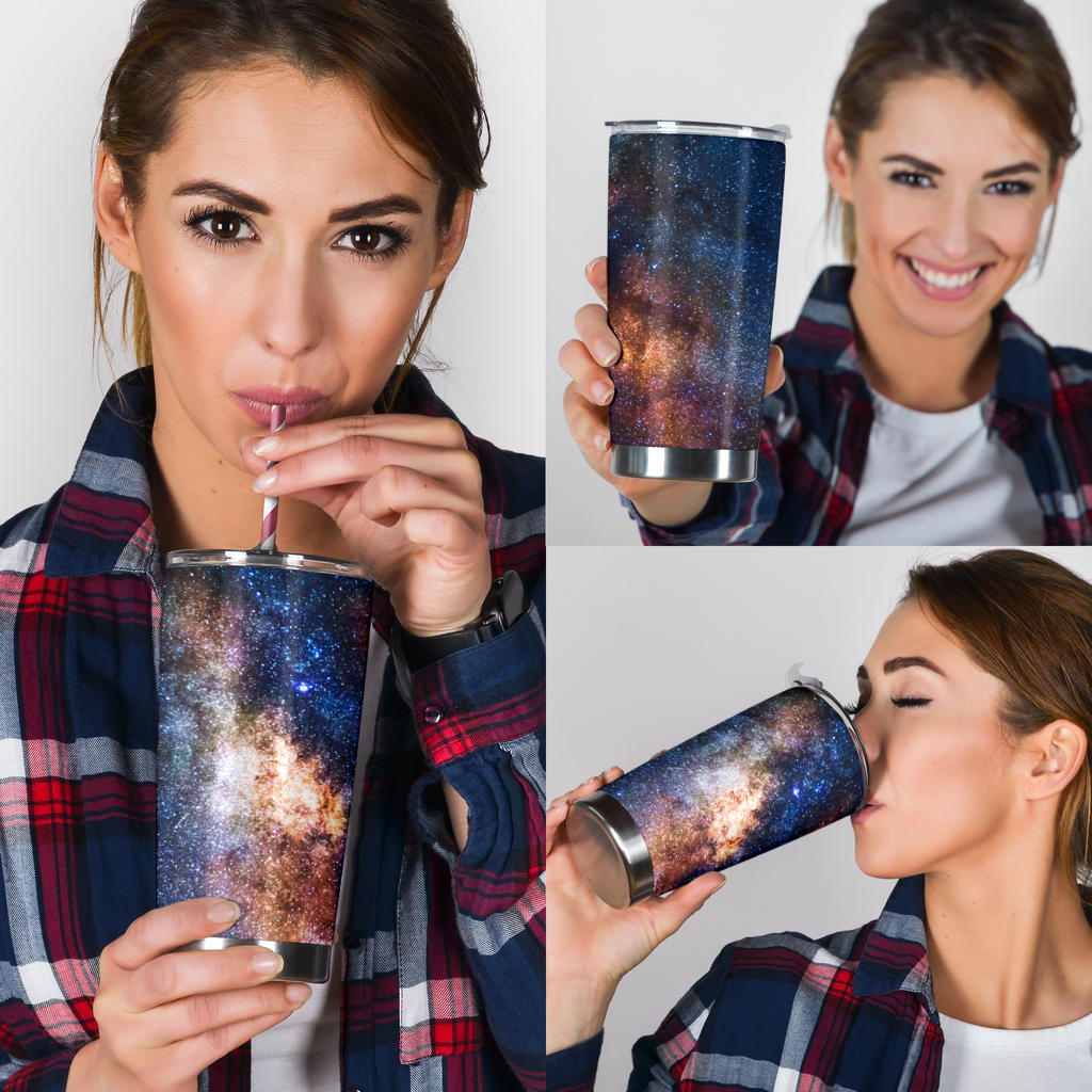 Celestial Milky way Galaxy Tumbler