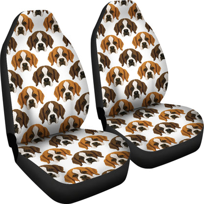 St Bernards Print Design LKS301 Car Seat Covers