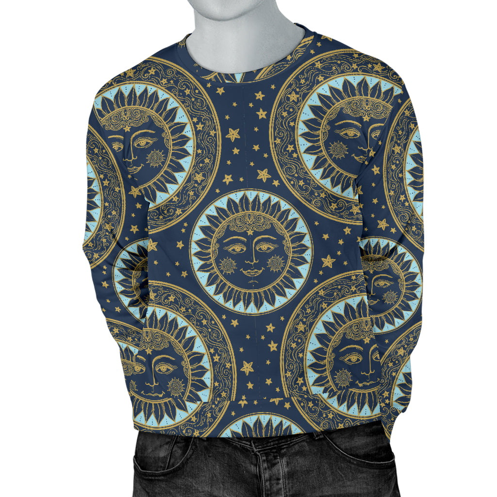Boho Sun Dream Men Long Sleeve Sweatshirt