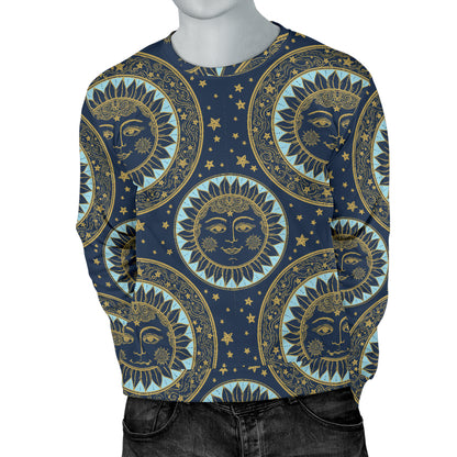 Boho Sun Dream Men Long Sleeve Sweatshirt