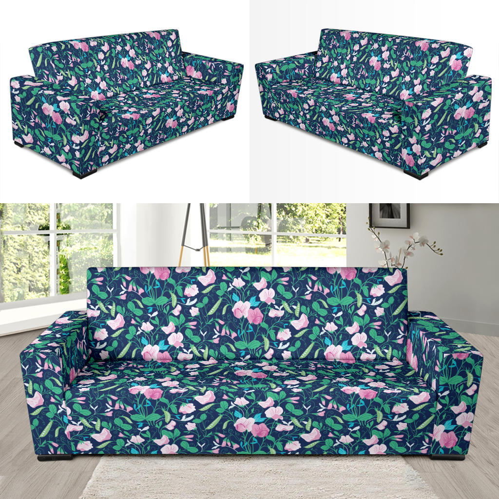 Sweet Pea Print Design LKS303 Sofa Slipcover