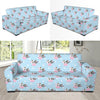 Cow Pattern Print Design 07 Sofa Slipcover