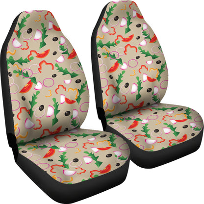 Salad Print Design LKS303 Car Seat Covers