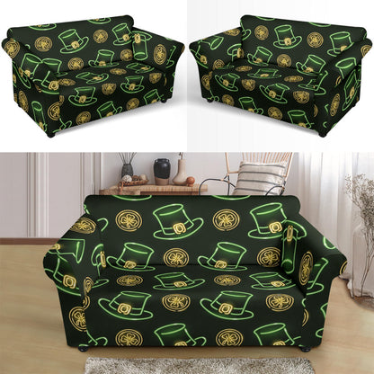 St Patricks Day Print Design LKS308 Loveseat Couch Slipcover