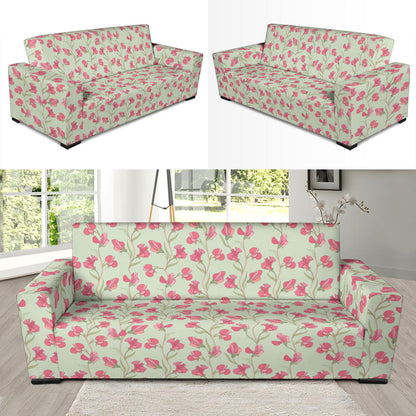 Sweet Pea Print Design LKS301 Sofa Slipcover