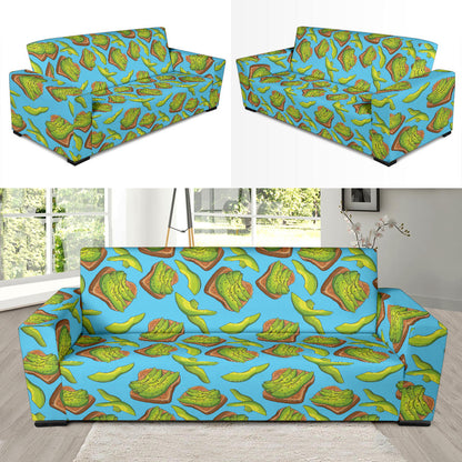 Sandwich Avocado Print Design LKS306 Sofa Slipcover