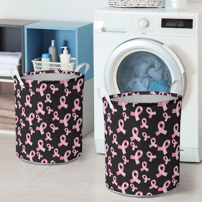 Breast Cancer Awareness Design Laundry Basket