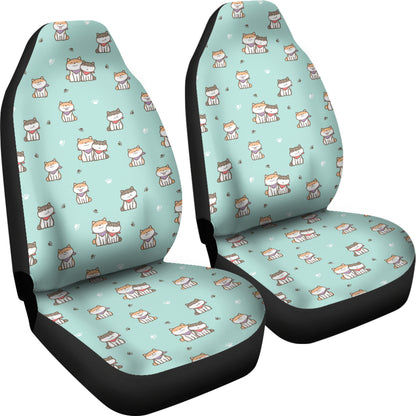 Shiba Inu Print Design LKS302 Car Seat Covers