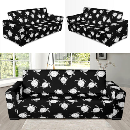 Sea Turtle Print Design LKS303 Sofa Slipcover