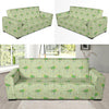 Budgerigar Pattern Print Design 02 Sofa Slipcover