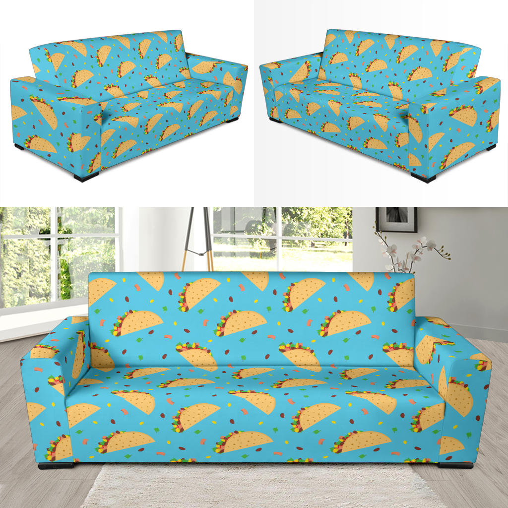 Taco Print Design LKS303 Sofa Slipcover
