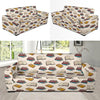 Book Pattern Print Design 04 Sofa Slipcover