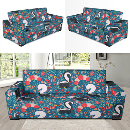 Skunk Print Design LKS302 Sofa Slipcover
