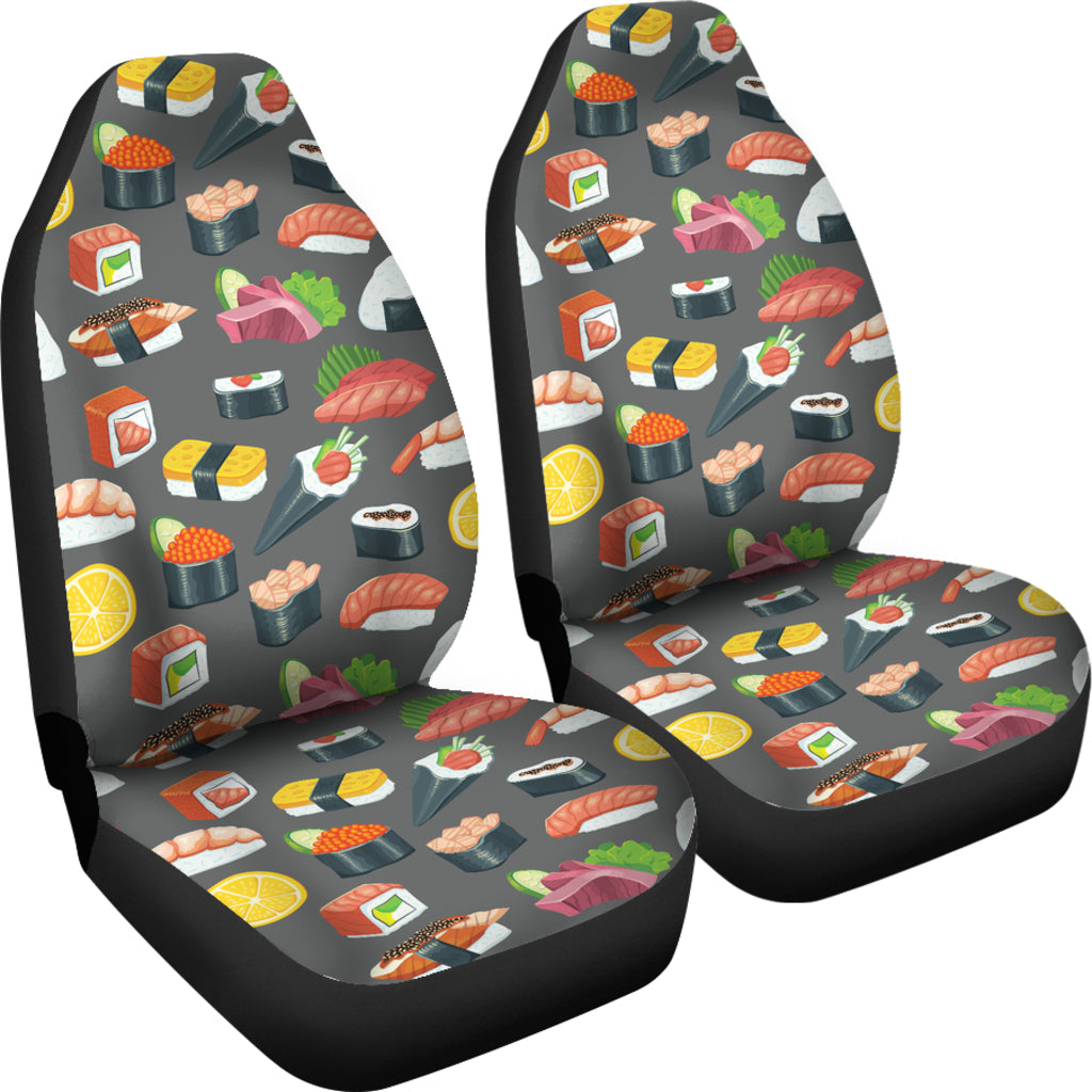 Sushi Print Design LKS302 Car Seat Covers