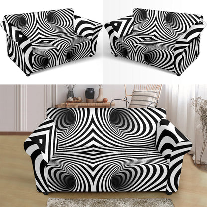 Vortex Print Design LKS303 Loveseat Couch Slipcover