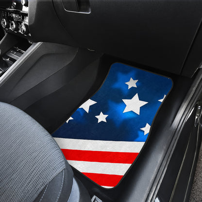 American flag Style Car Floor Mats Front Back