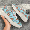 Monkey Cute Design Themed Print Chunky Sneakers