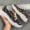 Breast Cancer Awareness Colorful Print Chunky Sneakers