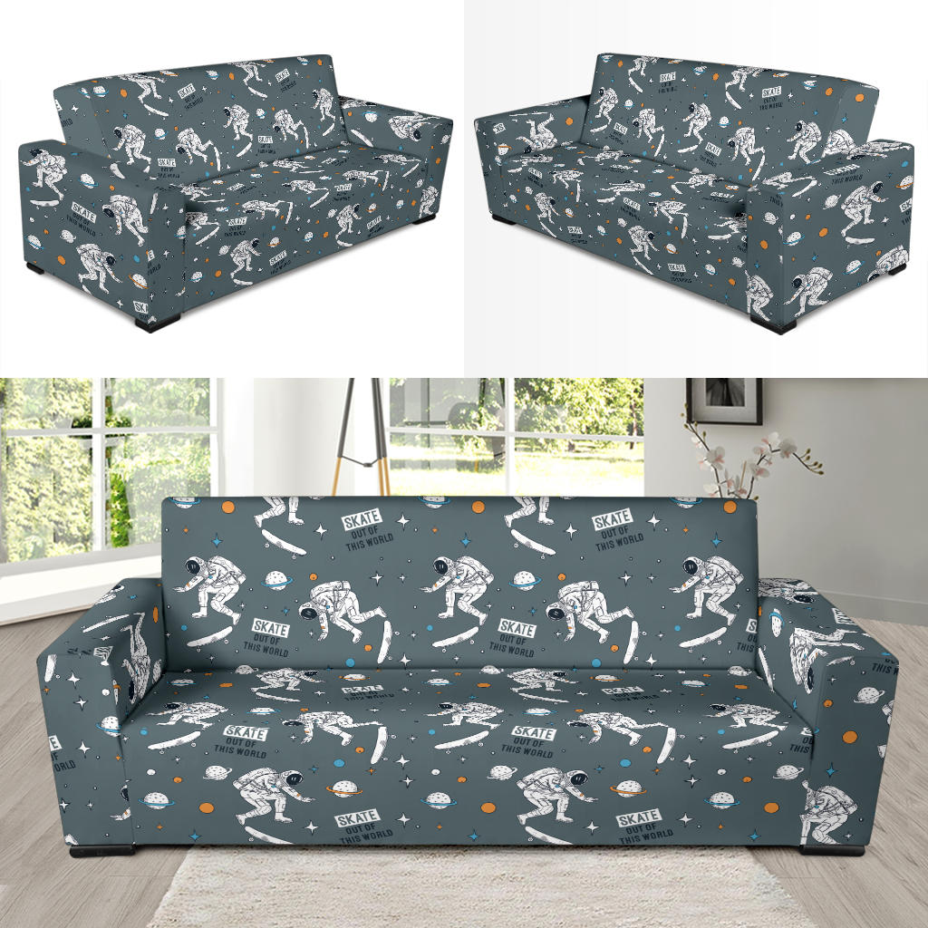 Skateboard Print Design LKS306 Sofa Slipcover