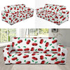 Cherry Pattern Print Design 01 Sofa Slipcover