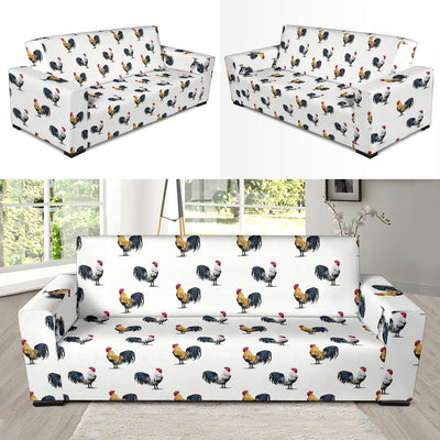 Chicken Pattern Print Design 02 Sofa Slipcover