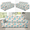 Bluebird Pattern Print Design 03 Sofa Slipcover