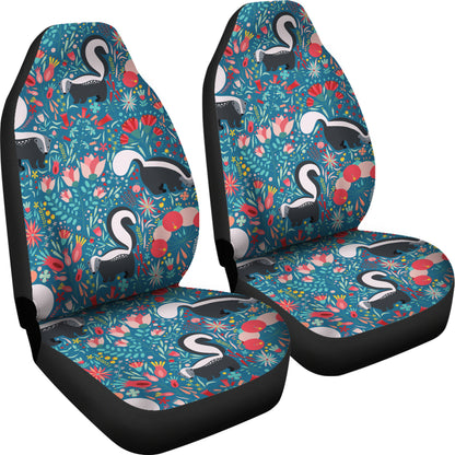 Skunk Print Design LKS302 Car Seat Covers