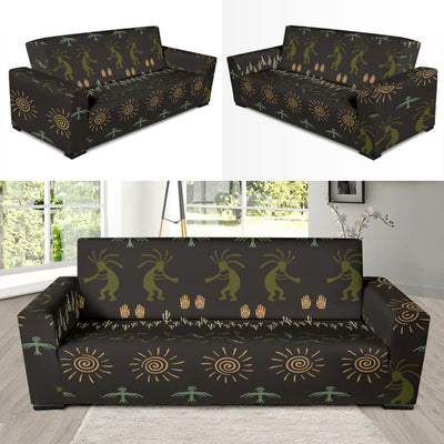 Mayan Pattern Print Design 04 Sofa Slipcover