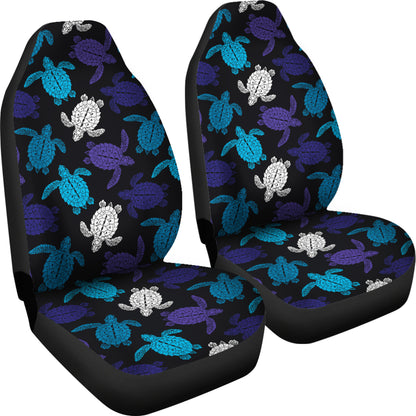 Sea Turtle Print Design LKS306 Car Seat Covers