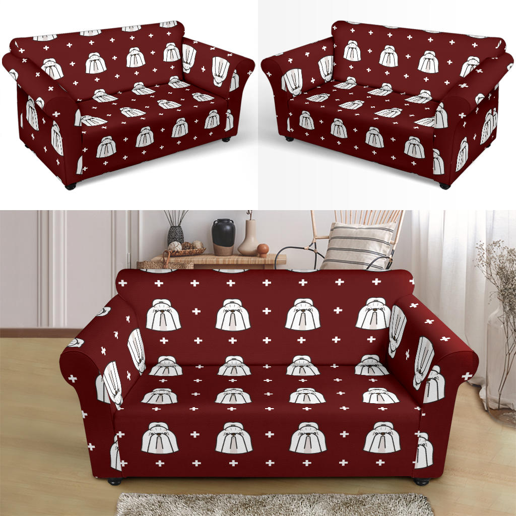 Shih Tzu Print Design LKS301 Loveseat Couch Slipcover