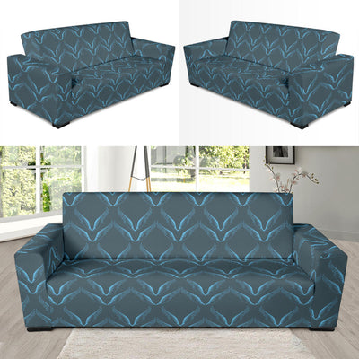 Angel Wings Pattern Print Design 04 Sofa Slipcover