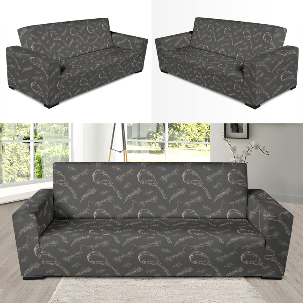 Steak Print Design LKS302 Sofa Slipcover