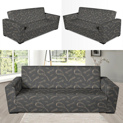 Steak Print Design LKS302 Sofa Slipcover