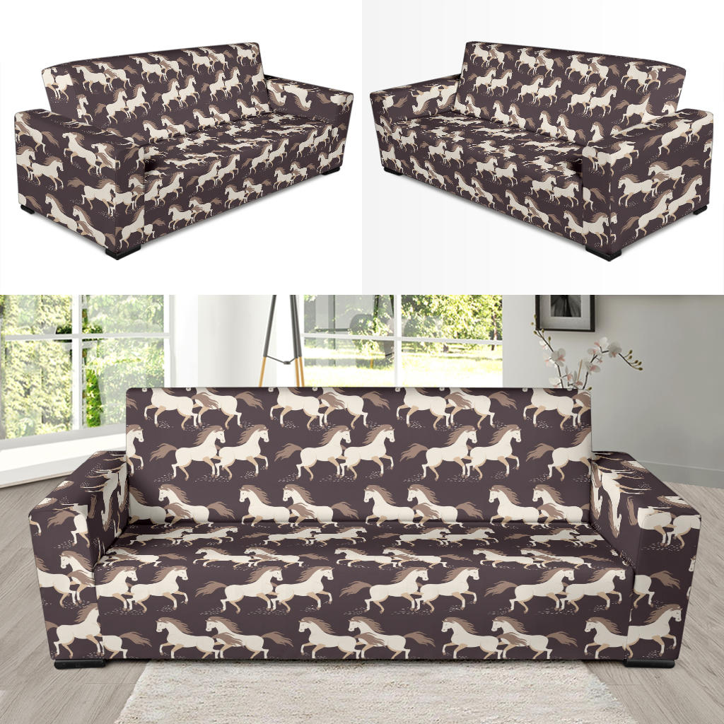 Horse Print Design LKS304 Sofa Slipcover