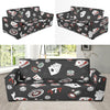 Casino Pattern Print Design 02 Sofa Slipcover