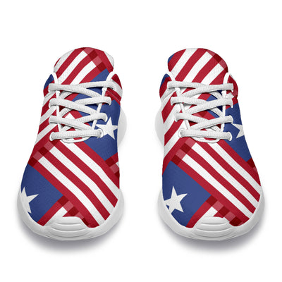 American flag Pattern Athletic Shoes