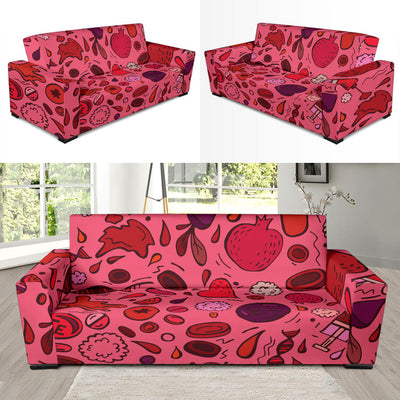 Phlebotomist Pattern Print Design A01 Sofa Slipcover