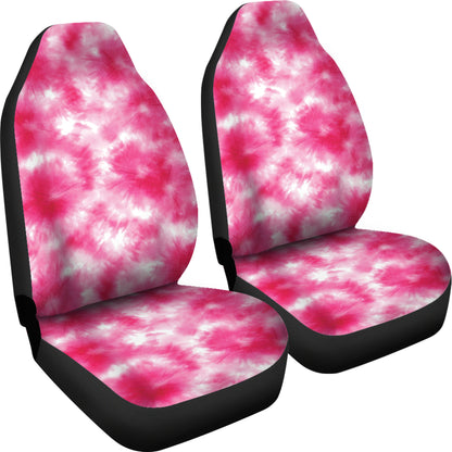 Tie Dye Pink Print Design LKS304 Car Seat Covers