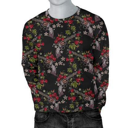 Western Design Men Long Sleeve Sweatshirt