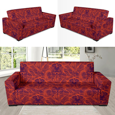 Leo Pattern Print Design 01 Sofa Slipcover