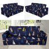 Sailing Ships Pattern Print Design A03 Sofa Slipcover