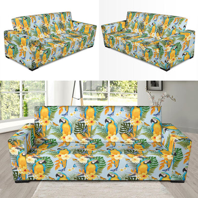 Parrot Pattern Print Design A04 Sofa Slipcover