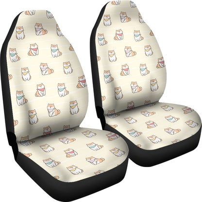 Shiba Inu Print Design LKS306 Car Seat Covers