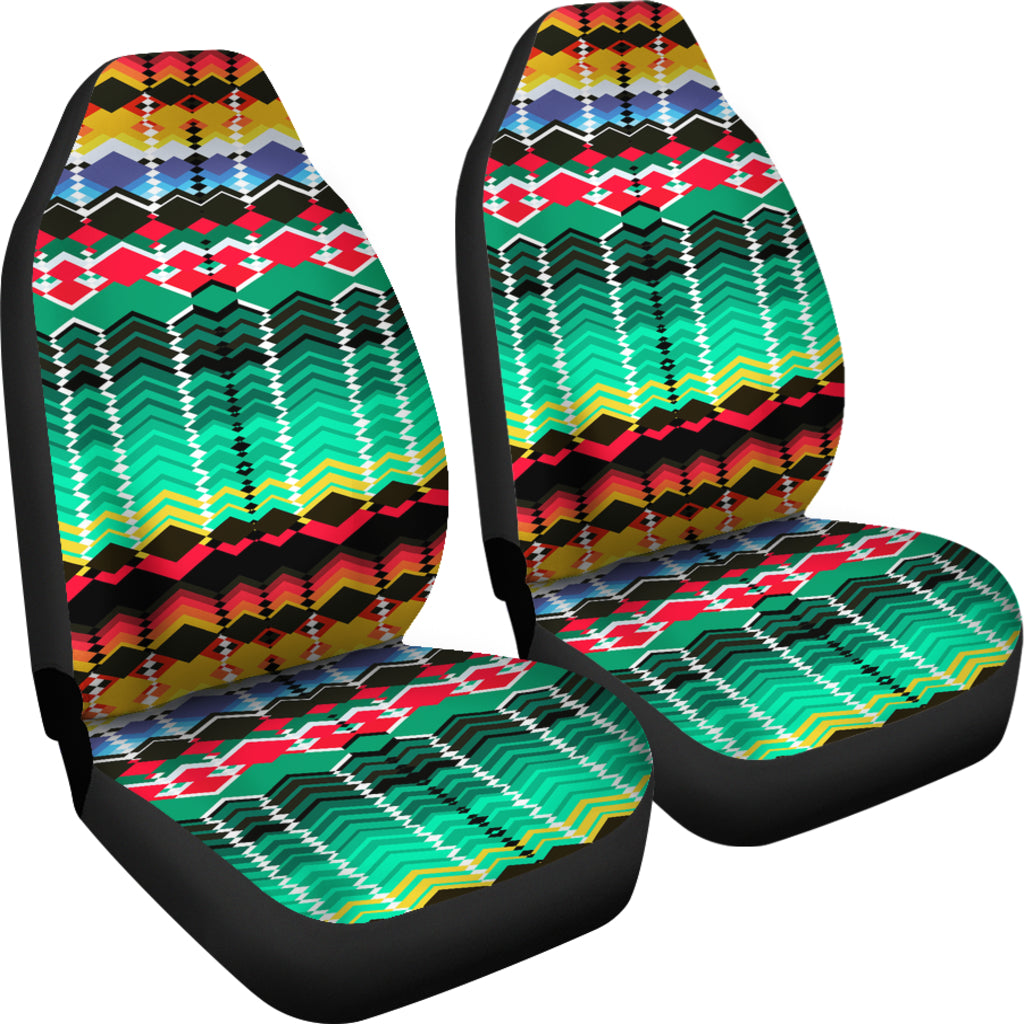 Serape Print Design LKS307 Car Seat Covers