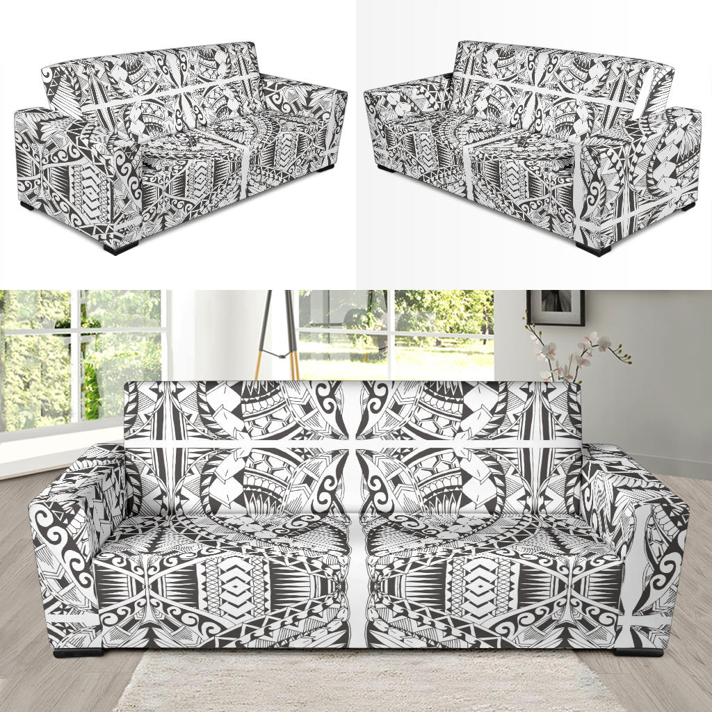 Samoan Style Print Design LKS301 Sofa Slipcover